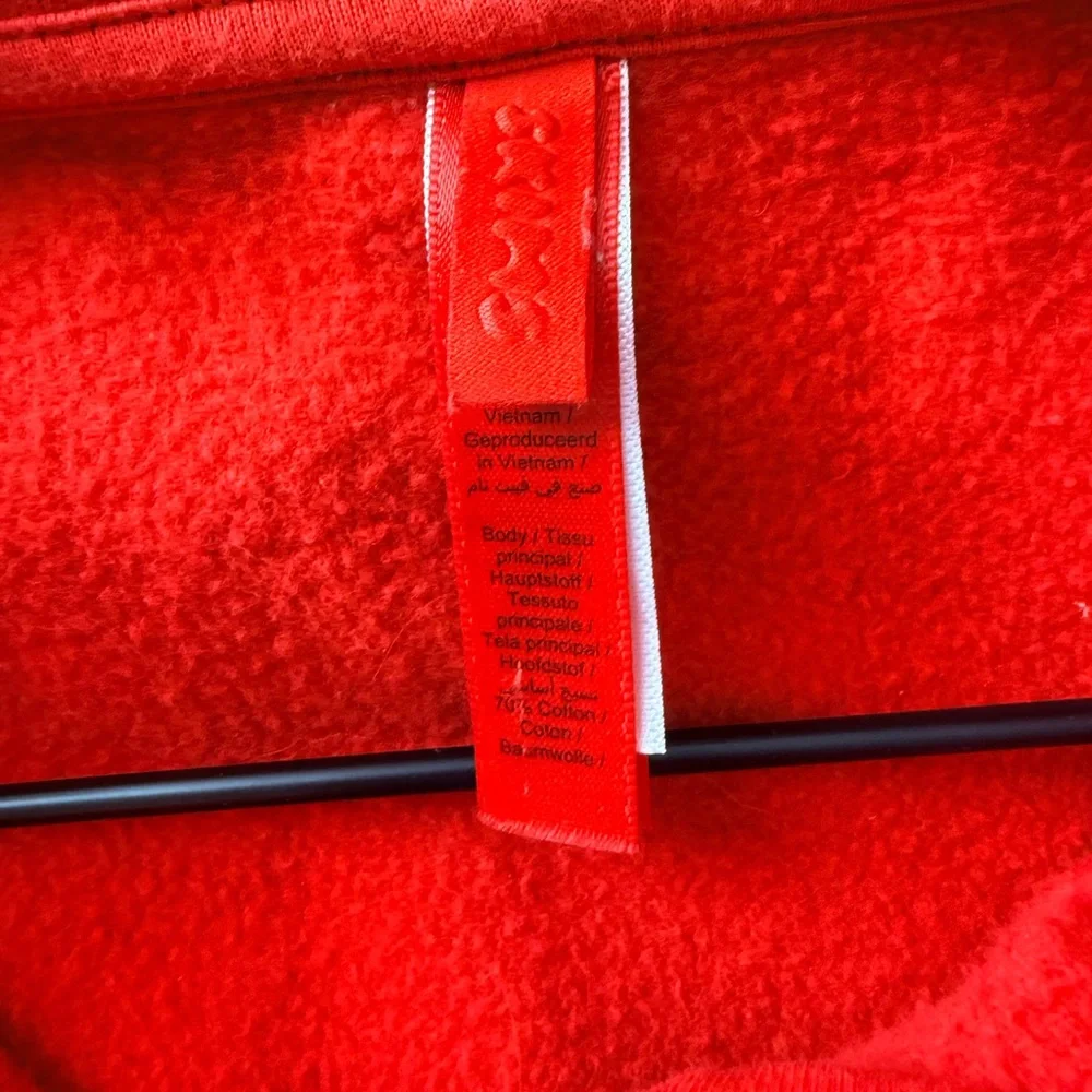 Skims cotton fleece classic zip up hoodie - s - Picture 4 of 5